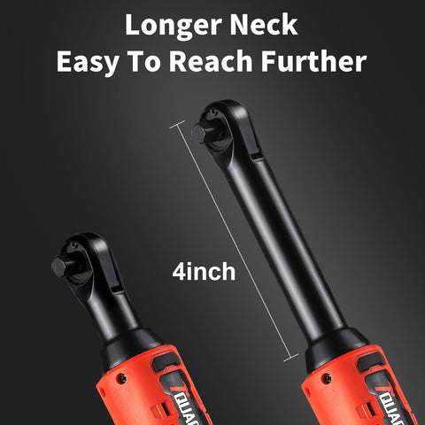 TQUAGGA dual 2000mAh batteries for extended automotive work sessions