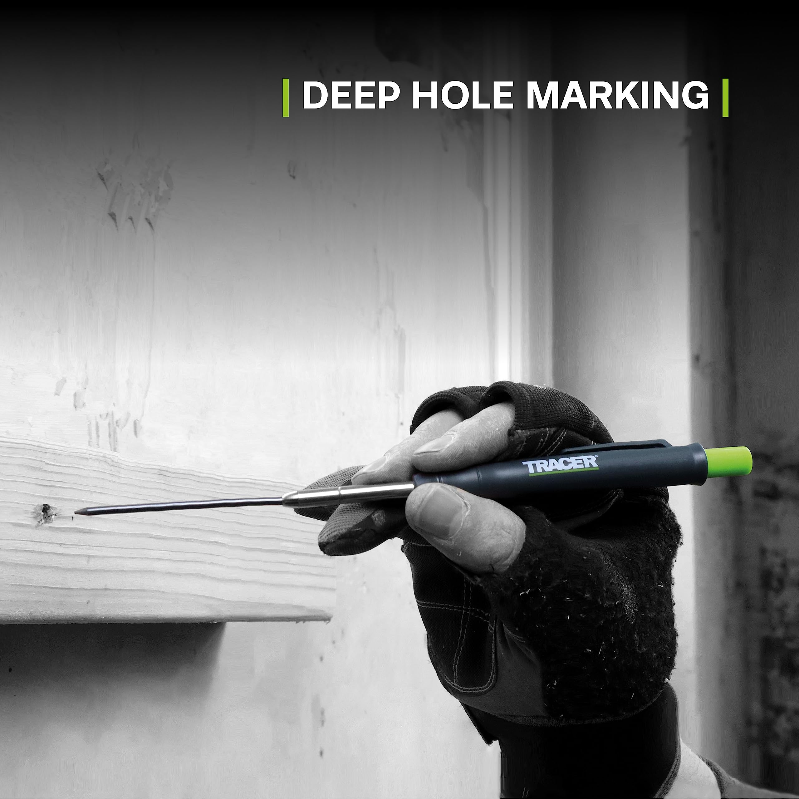 Tracer replacement lead dispensers provide extra leads for continuous marking tasks