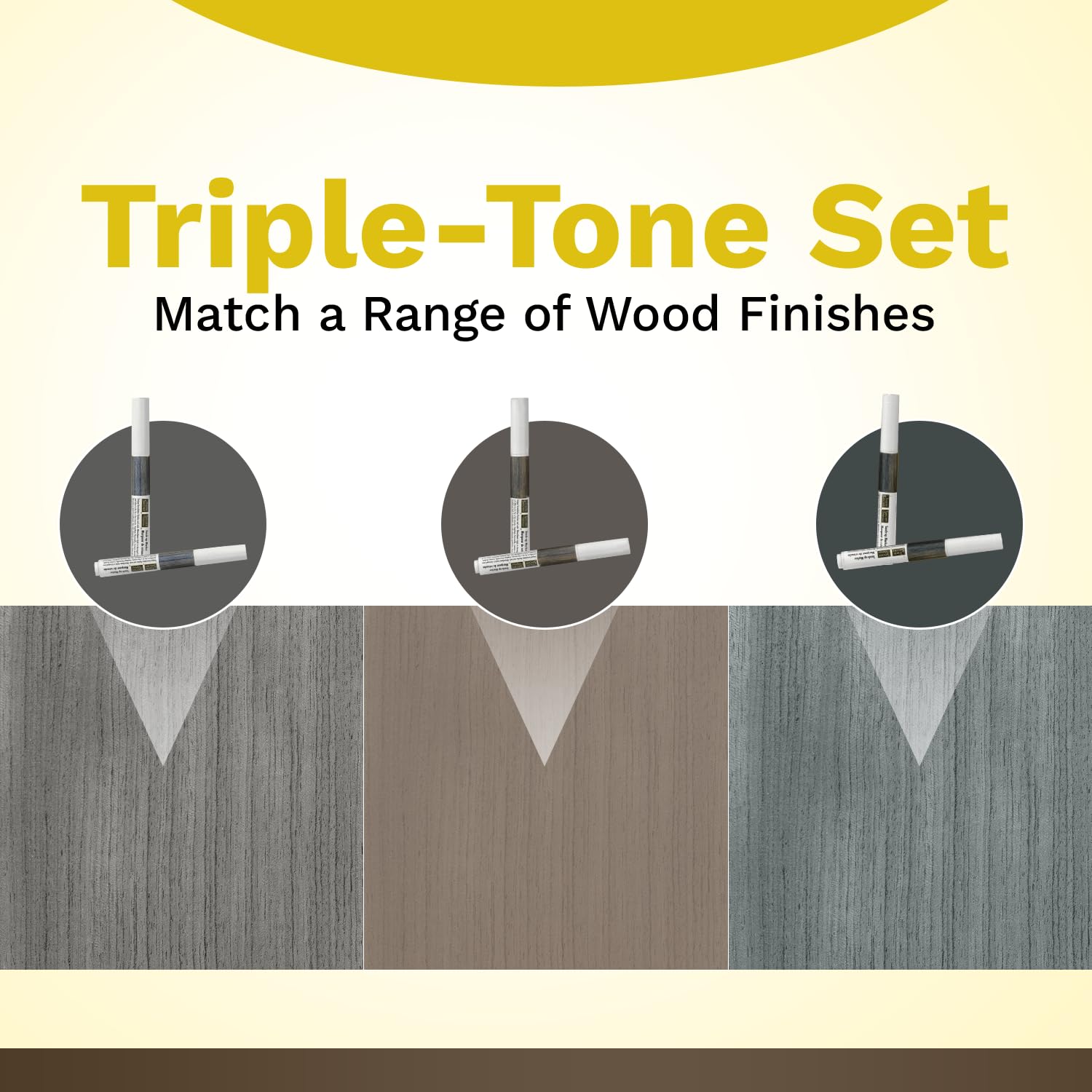 Trade Secret finished, unfinished, and laminated surfaces are safe to touch up.