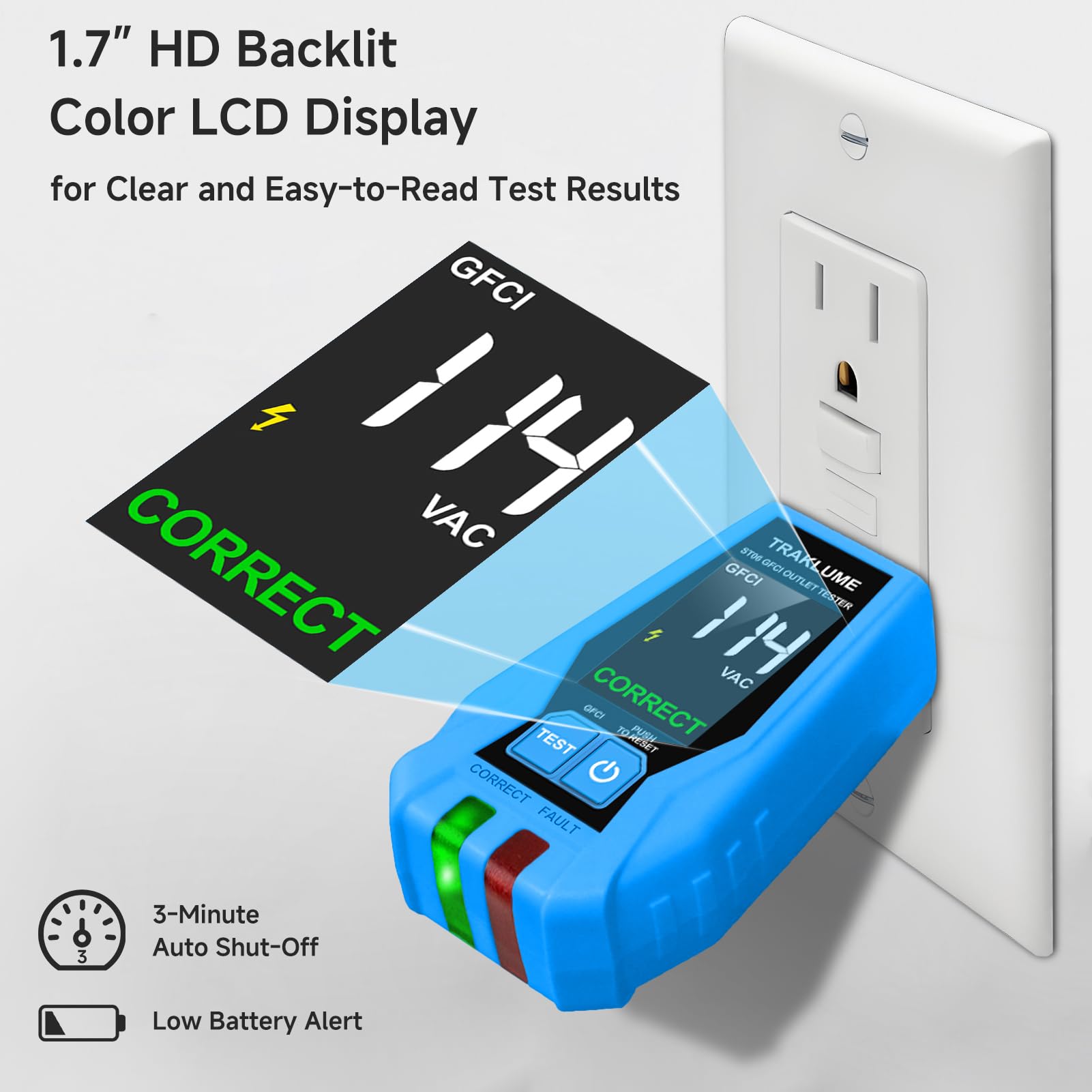 TRAKLUME operates reliably across wide temperatures and humidity.