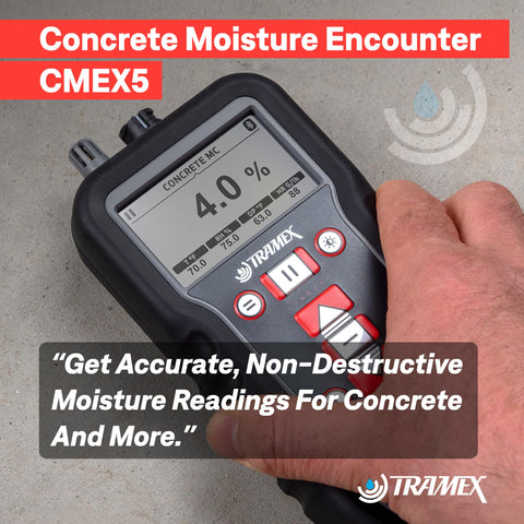 Tramex CME5 screed comparison reading guides flooring decisions