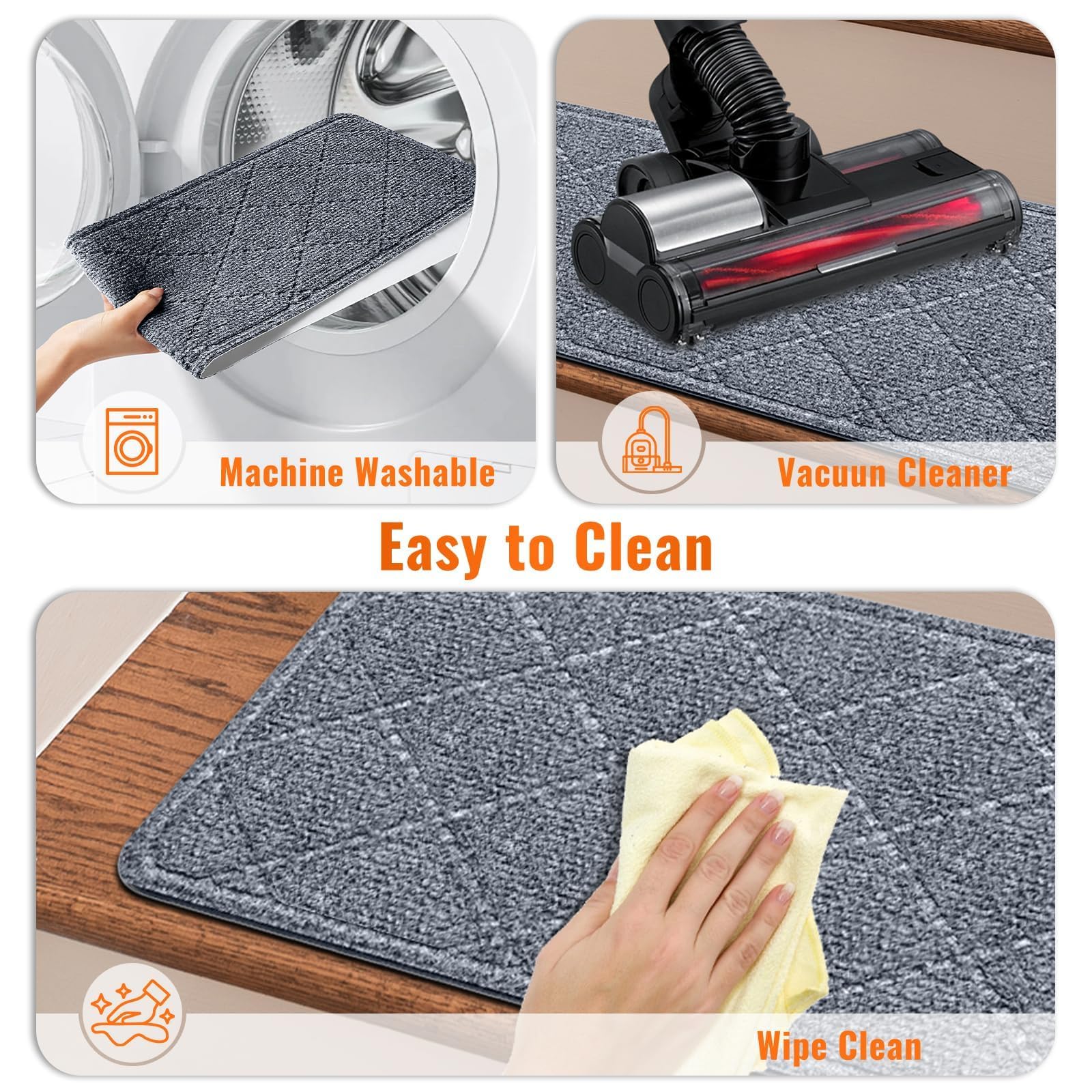 TranquilMoments easy-installation grey treads simplify setup on any staircase.