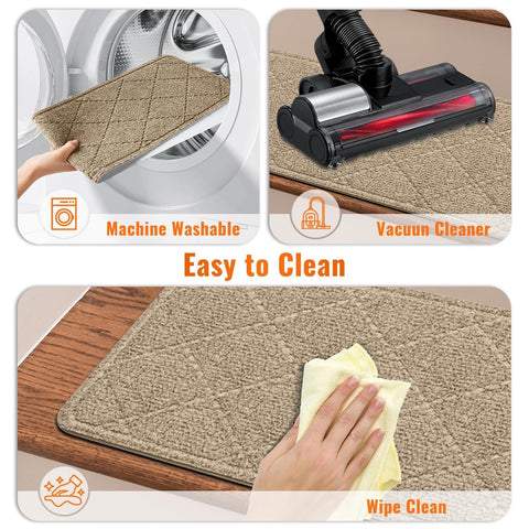 TranquilMoments stair treads washable design for easy cleaning and long life