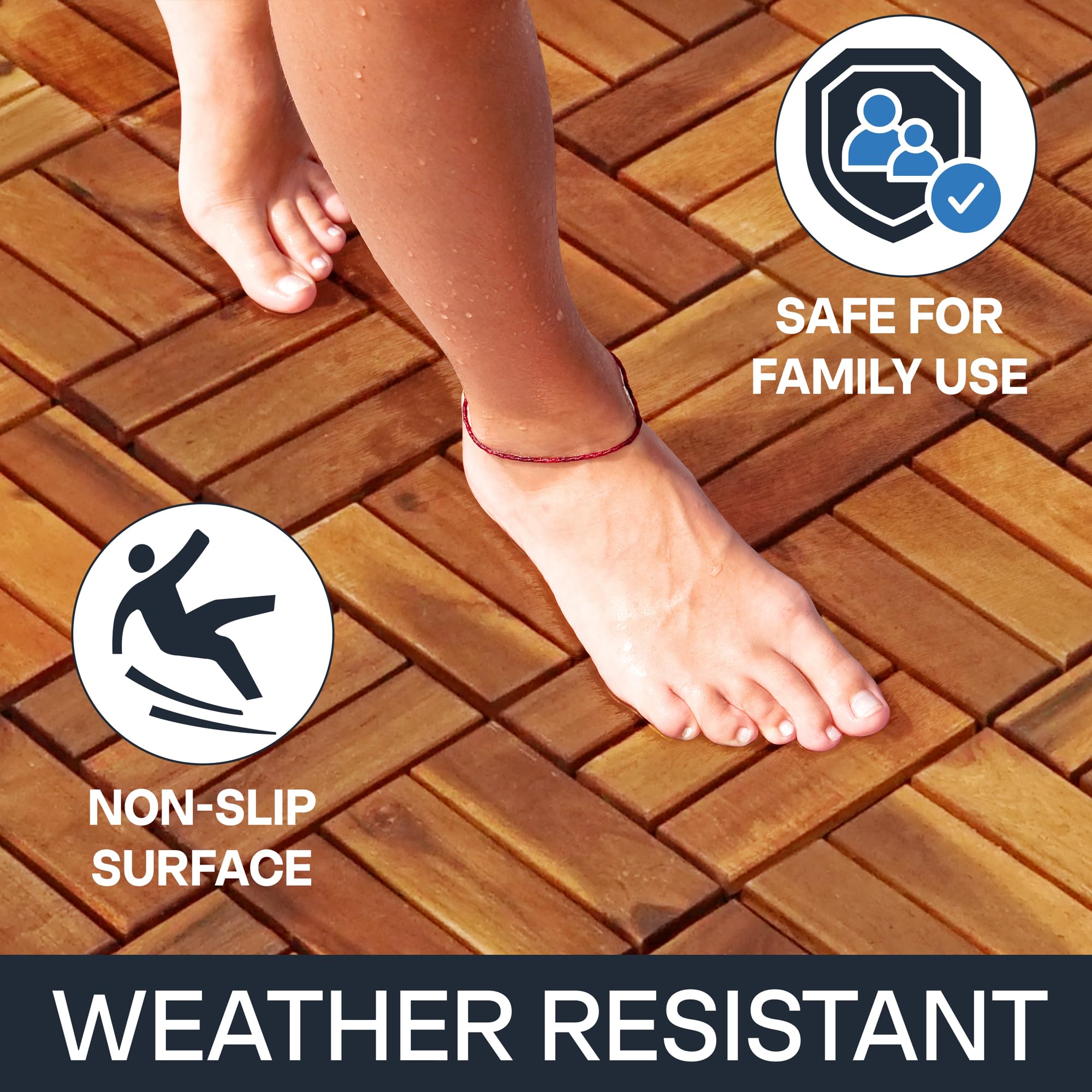 Tranquillo crack-resistant base ensures stable surfaces even in exposed areas.