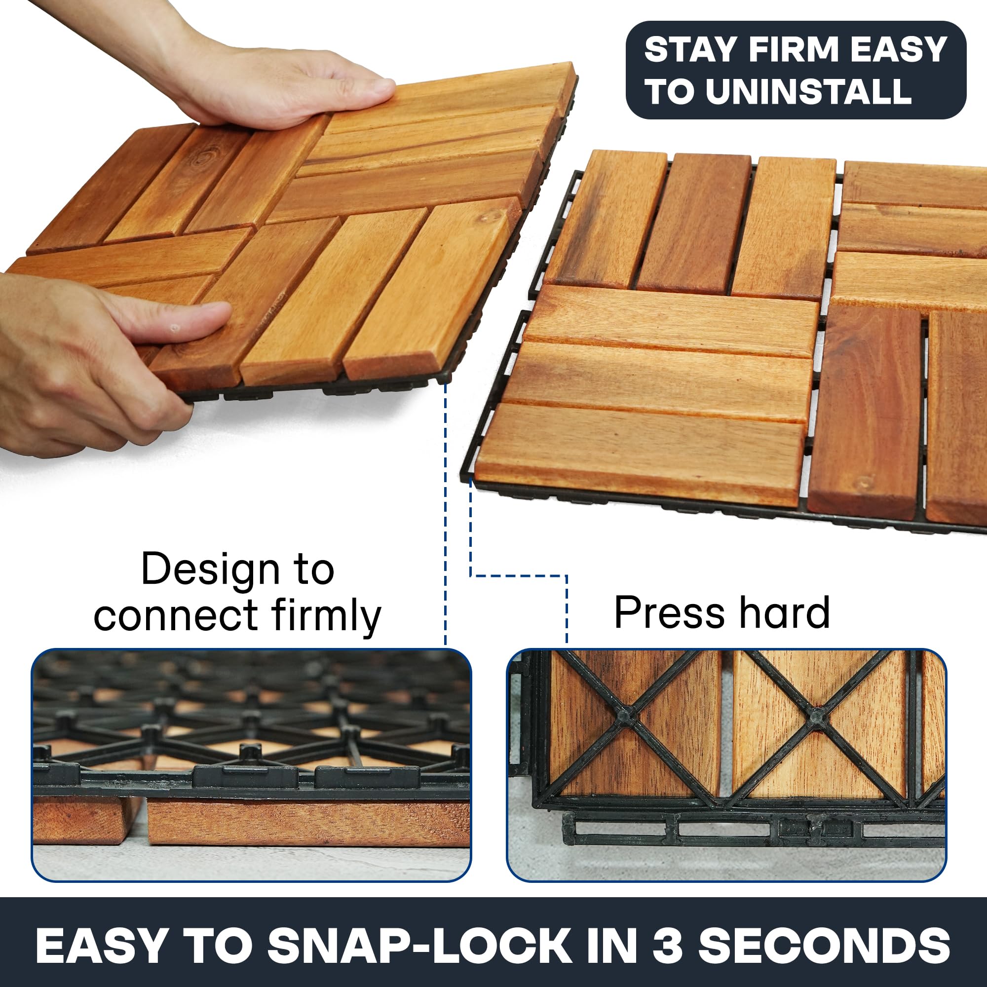 Tranquillo non-slip surface delivers safer passage on patios and decks.