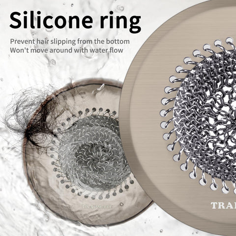 TRAPMATE silicone base prevents slipping and stays secure.