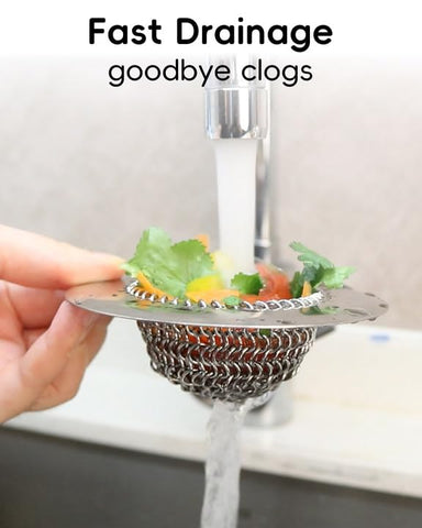 TRAPMATE anti-clog design promotes smooth drainage in busy kitchens