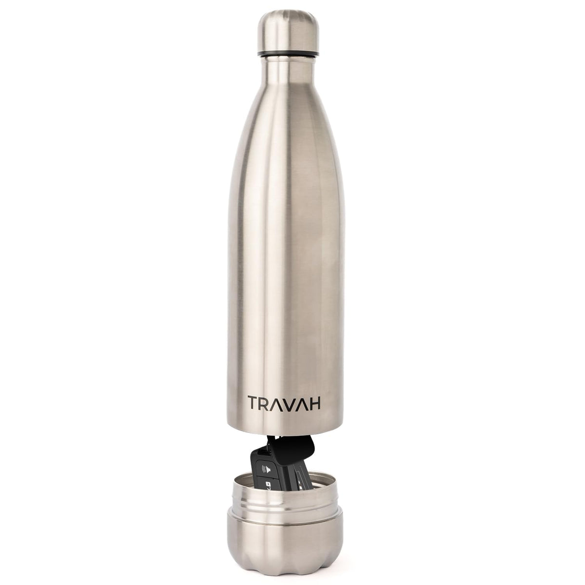 TRAVAH Diversion bottle with hidden compartment for valuables, ideal for travel.