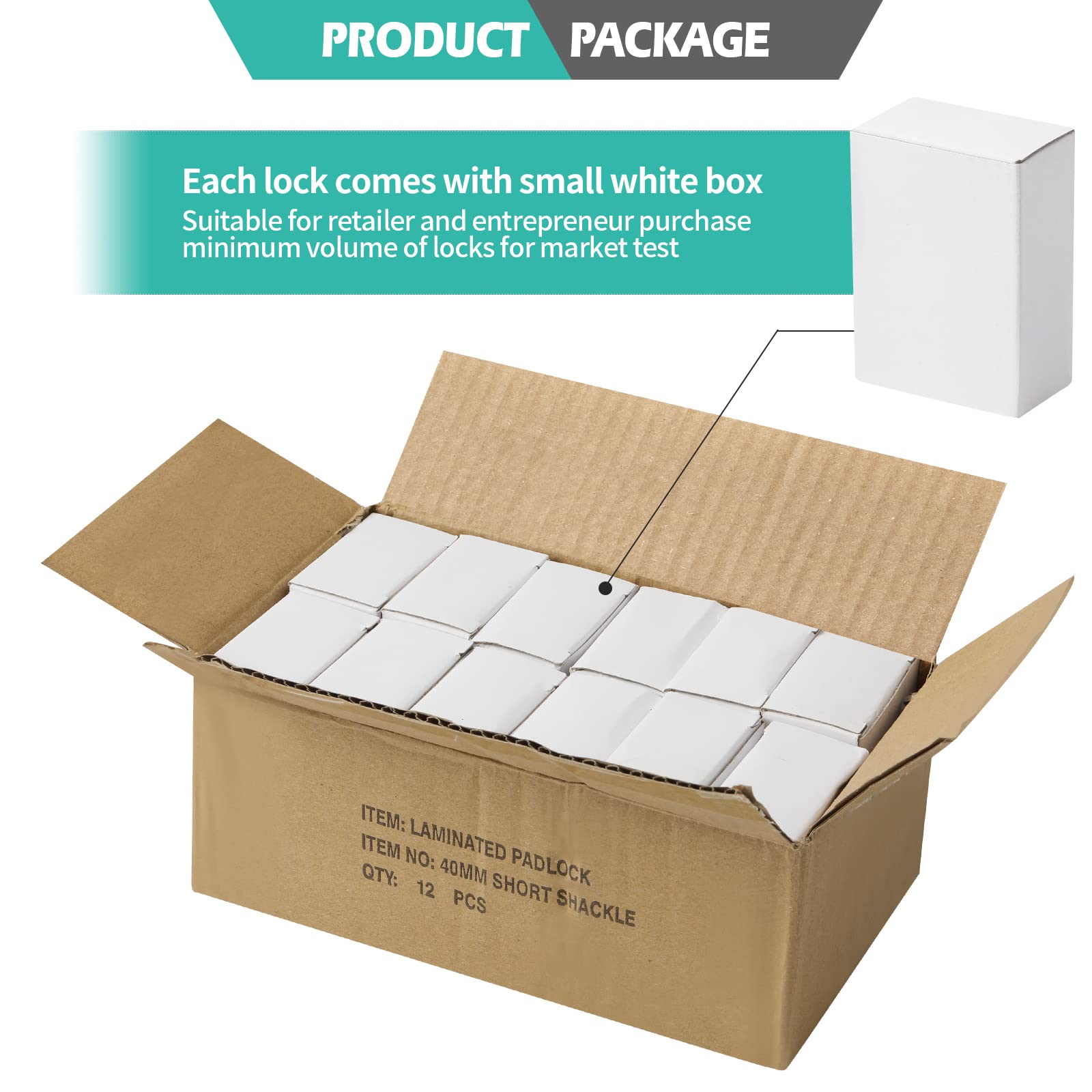 Indoor and outdoor storage with Travate keyed alike padlocks