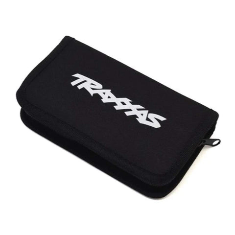 Traxxas tool set pouch ratcheting handle for easy turning.