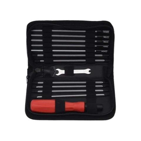 Traxxas tool set pouch open-ended wrench for common fasteners.