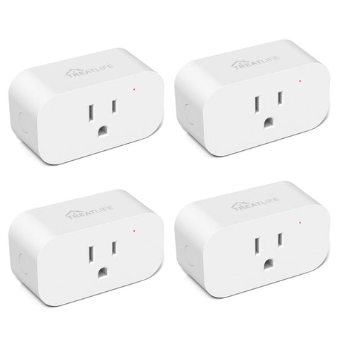 TREATLIFE four-pack smart plugs for centralized control of lights and devices