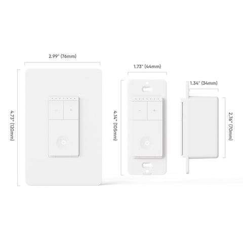 Neutral wire installation notes for TREATLIFE dimmer setup
