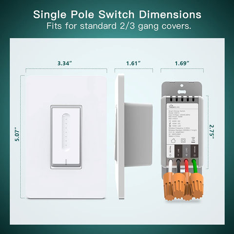 TREATLIFE dimmer creating a cozy mood with soft brightness