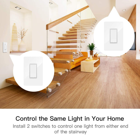 TREATLIFE Smart Switch app control demonstrates remote lighting management from your phone