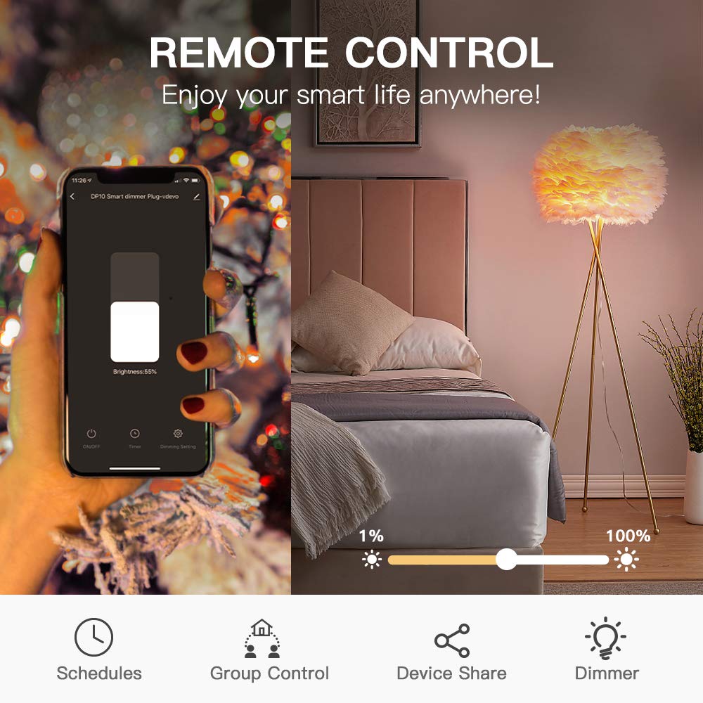 TREATLIFE sunrise-sunset scheduling for mood lighting on balcony