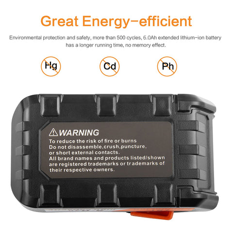 TREE.NB 18V battery on charger, compatible with Ridgid charging stations.