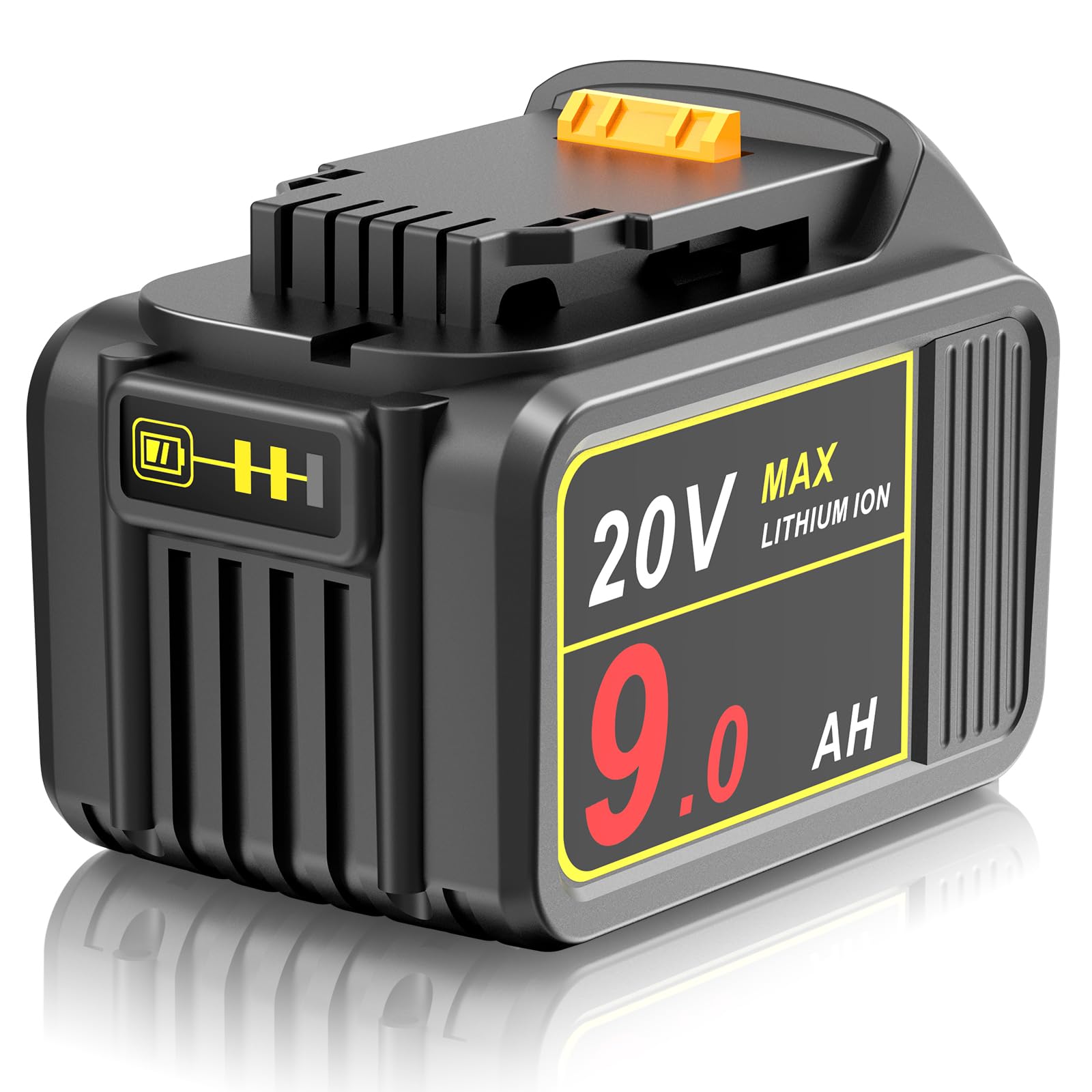 TREE.NB DCB209 20V 9000mAh battery ready for heavy-duty Dewalt tools