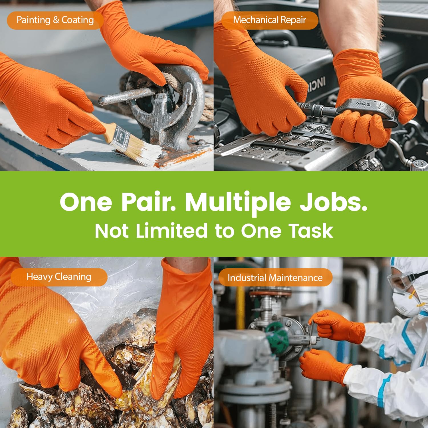 TREEGO gloves suited for industrial workshop and maintenance use