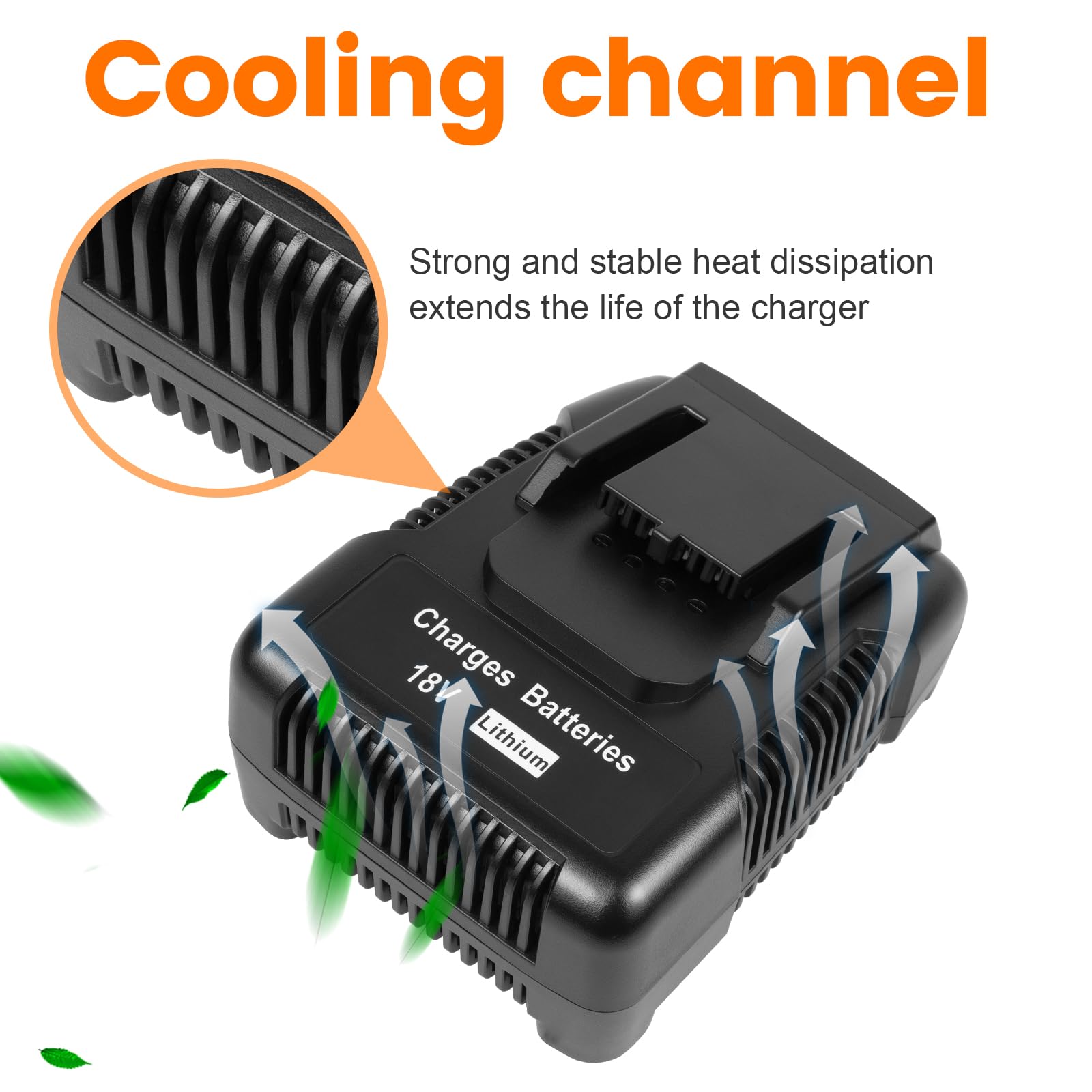 Compatibility with Ridgid 18V Lithium system and original charger.
