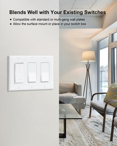 Treewell detachable magnetic switch attached for flexible placement.