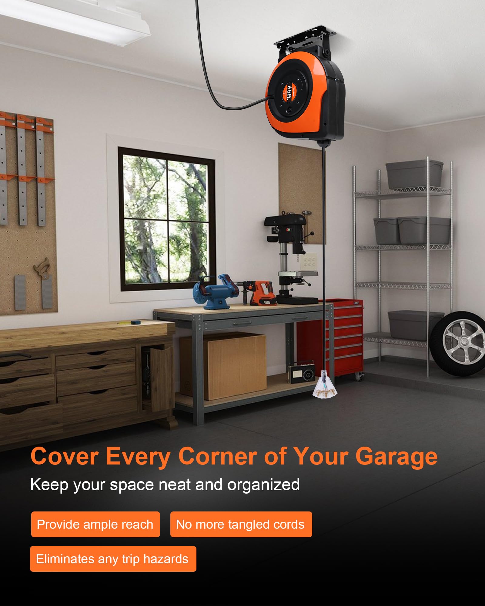 TREEWELL durable polypropylene housing stands up to harsh workshop use.
