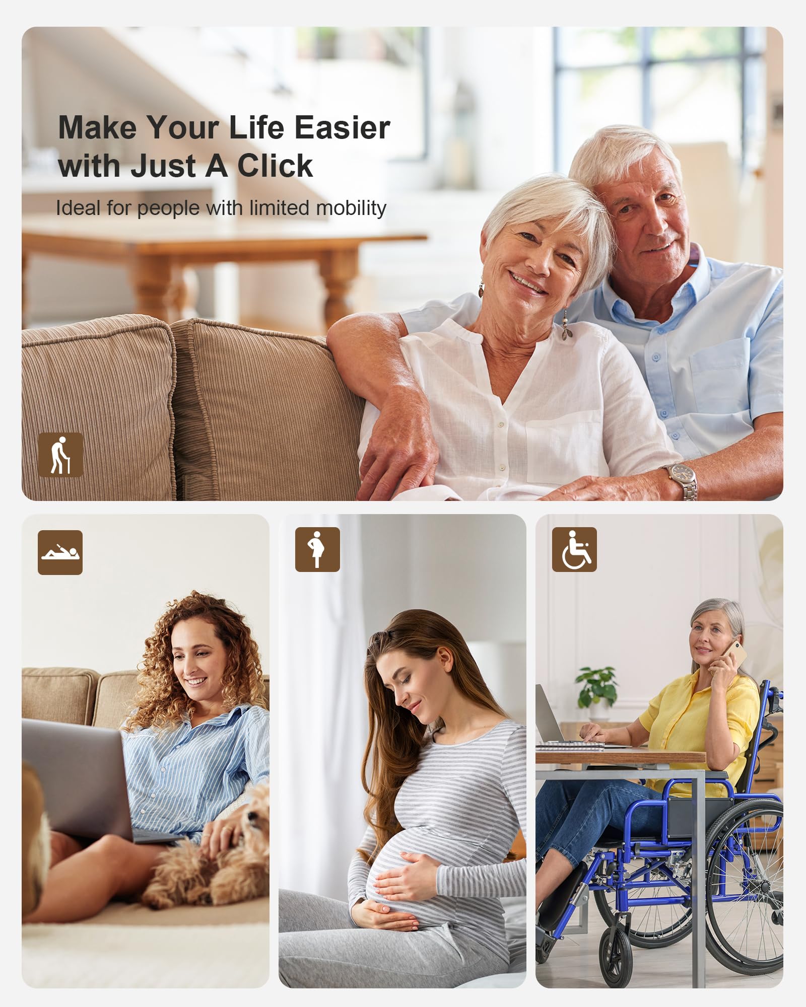 TREEWELL remote-control-outlet-15a-1875w supports diverse lamps and appliances.