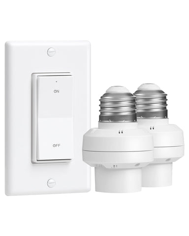 Treewell remote-control socket front view for quick lighting control