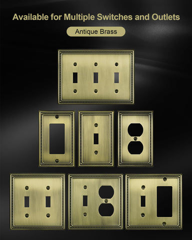 TREEWELL wall plate size 3.14w by 4.92h for easy replacement.