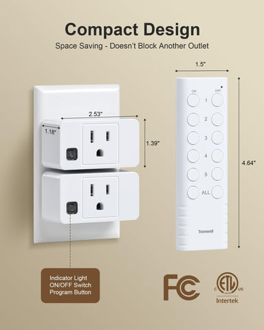 Compact Treewell design fits tight spaces and simple setup