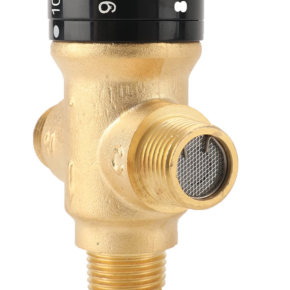 TreMax inlet connections with US standard half-NPT threads