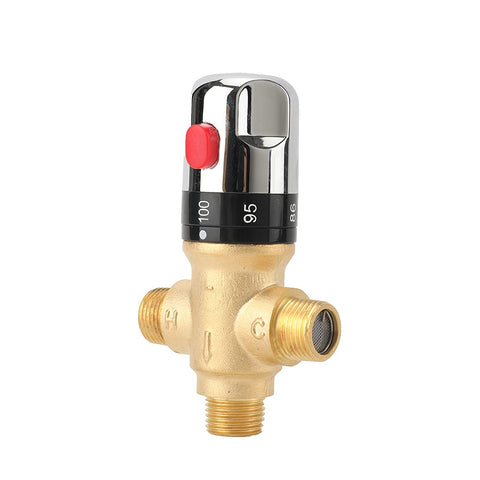 TreMax solid brass body with golden finish built for durability