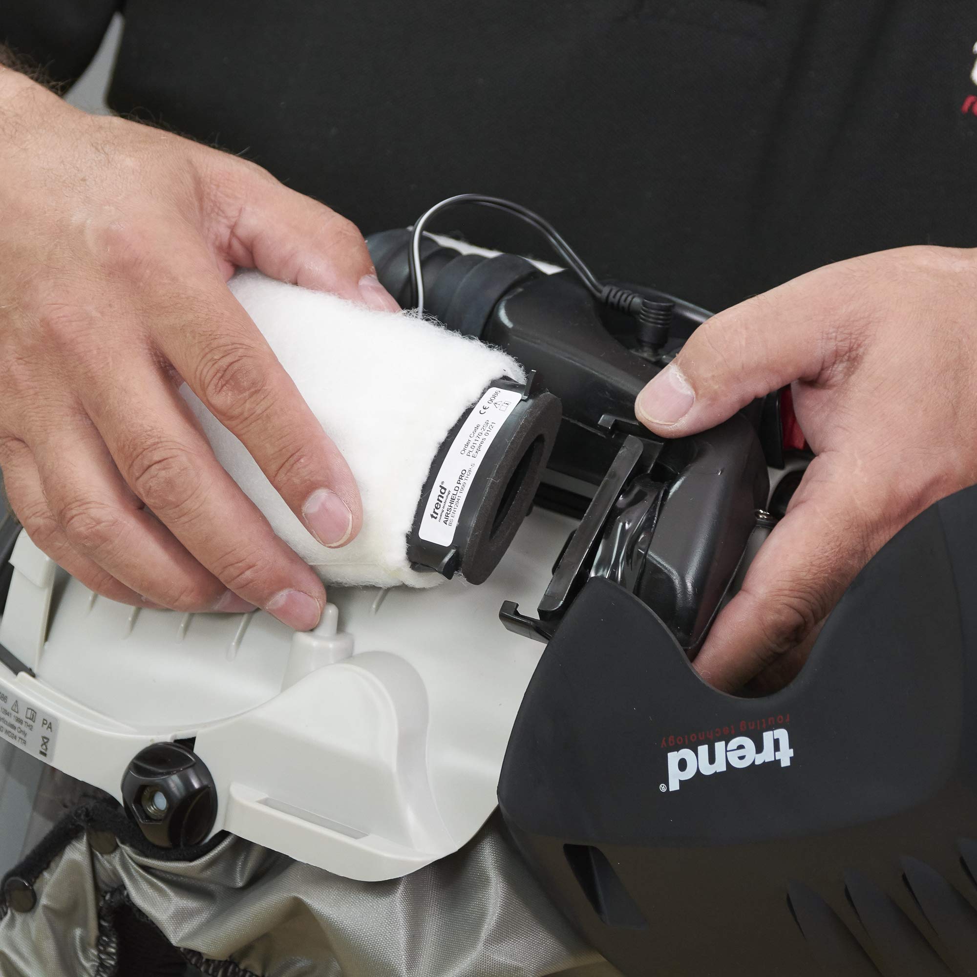 TREND Airshield Pro filters deliver 98% efficiency against nuisance dust.