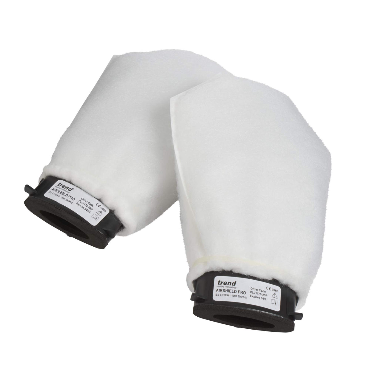 TREND Airshield Pro replacement filters pack-2 for reliable dust filtration.