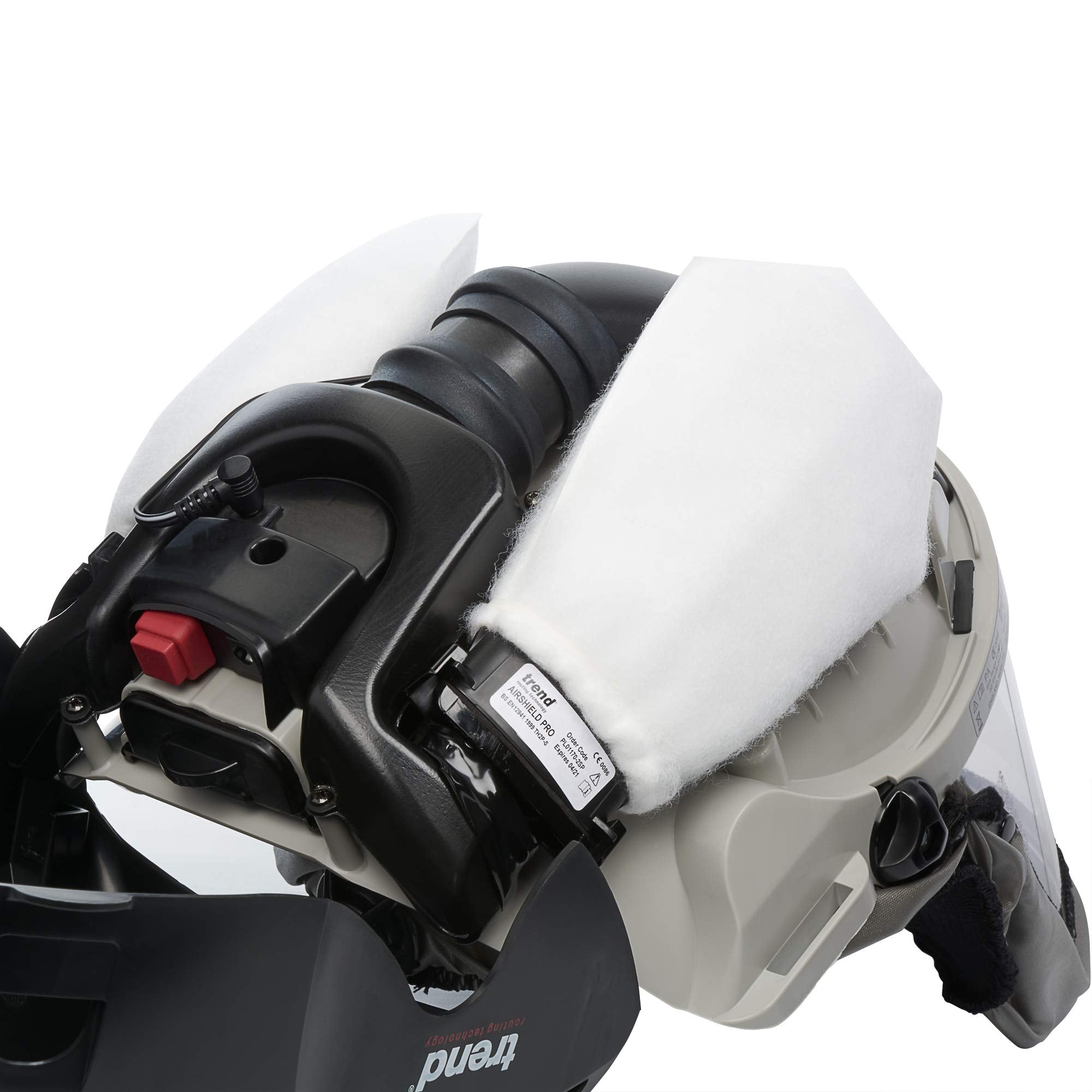 TREND THP2 filters for Airshield Pro ensure consistent protection against fine dust.