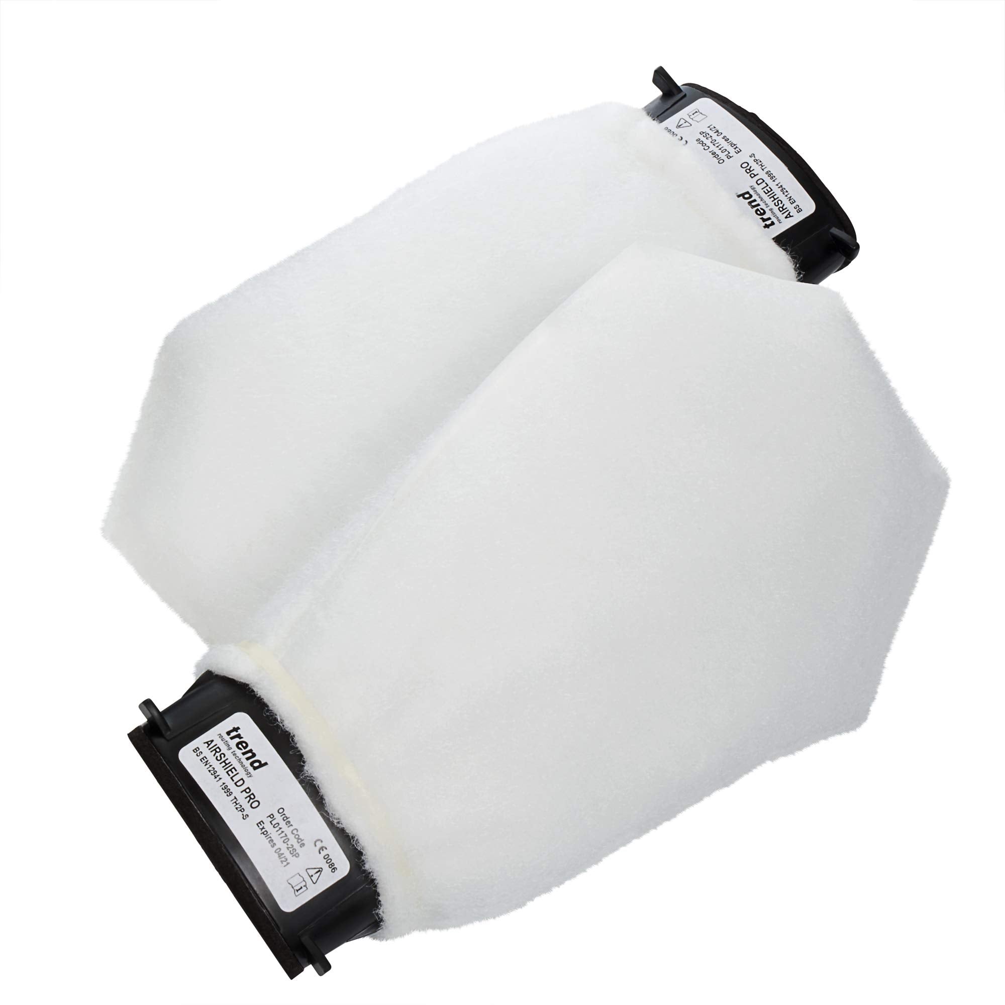 TREND Airshield Pro twin filter pack optimizes filtration area and longevity.