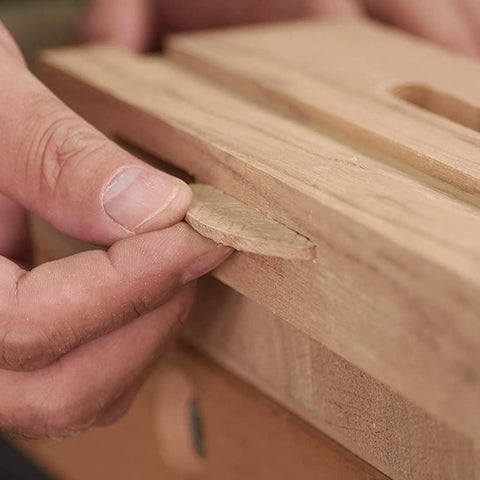 TREND premium beech biscuits deliver consistent performance in edge-to-edge joints.
