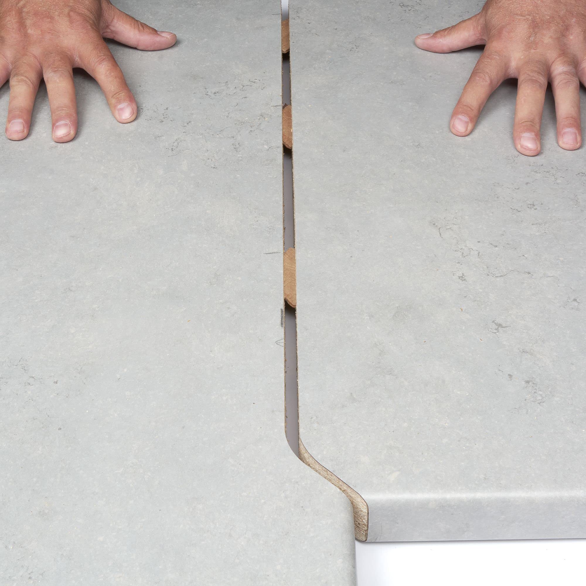 TREND 1000-pack visual for workshop-grade biscuit joinery across boards.