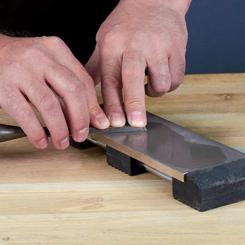 Trend lapping fluid reduces rusting and clogging during sharpening.