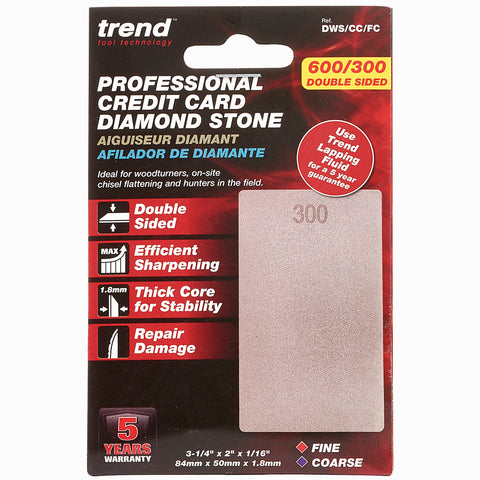 TREND monocrystalline diamond sharpening base provides durable performance.
