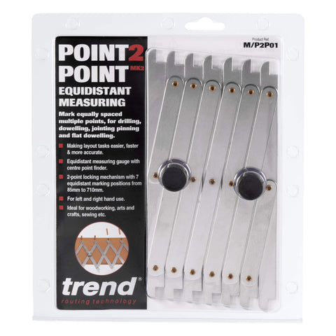 Range from 3.3 to 24 inches enables layout across wide boards.