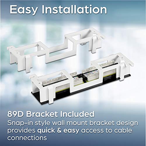 TRENDnet TC-P12C6V cable management pass-through keeps runs neat.