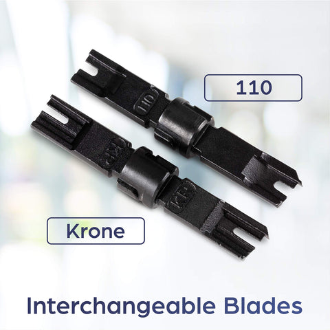 TRENDnet TC-PDT interchangeable and reversible blades for 110 and Krone.