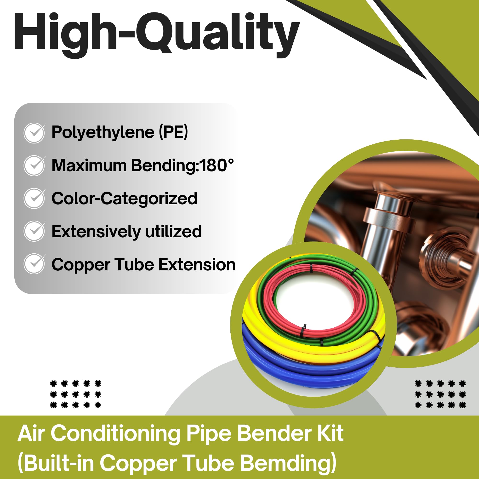 TrenHivSto 1/2 inch yellow strip for reliable bends and durable protection.