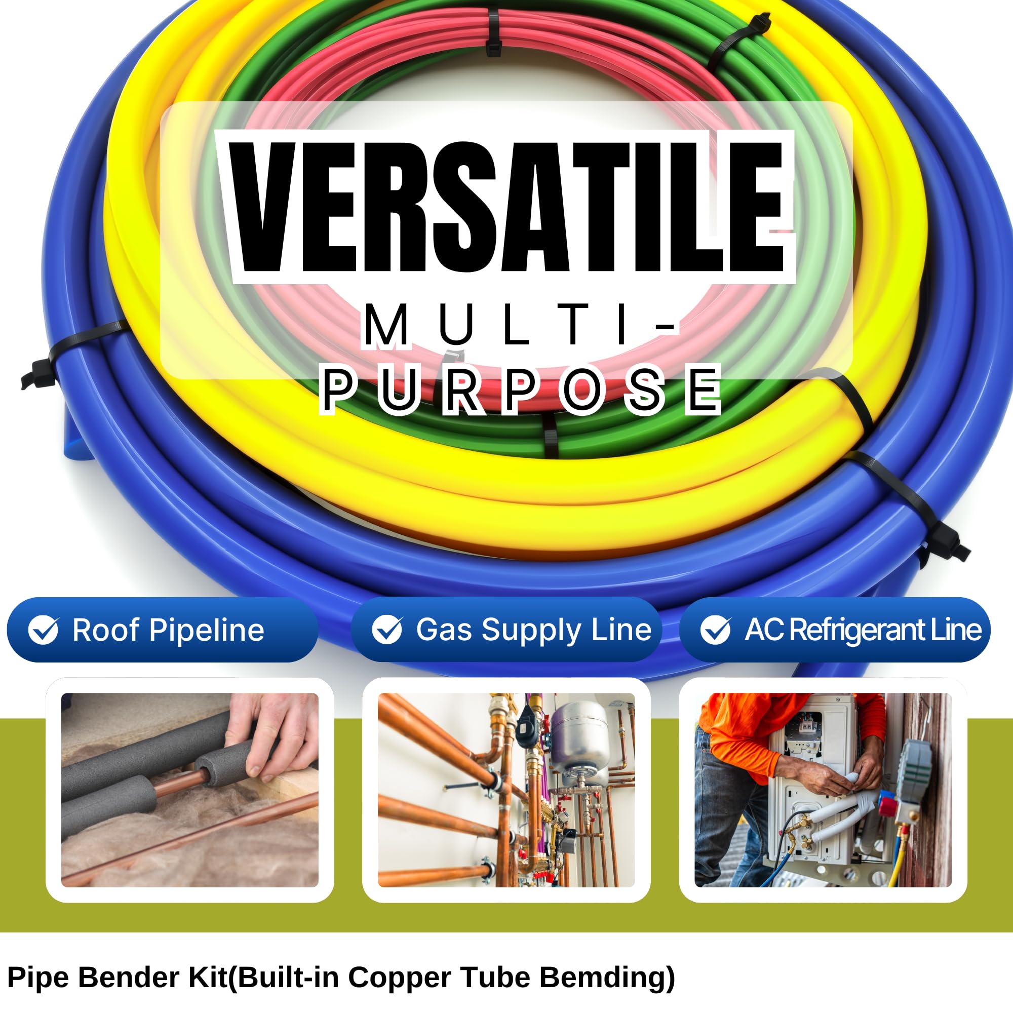 TrenHivSto 5/8 inch blue strip for robust bends and organized workflow.