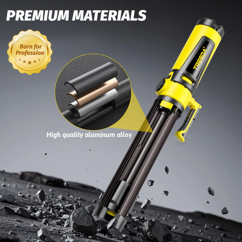 Tresda 180-degree vertical and 330-degree horizontal adjustment for flexible lighting angles