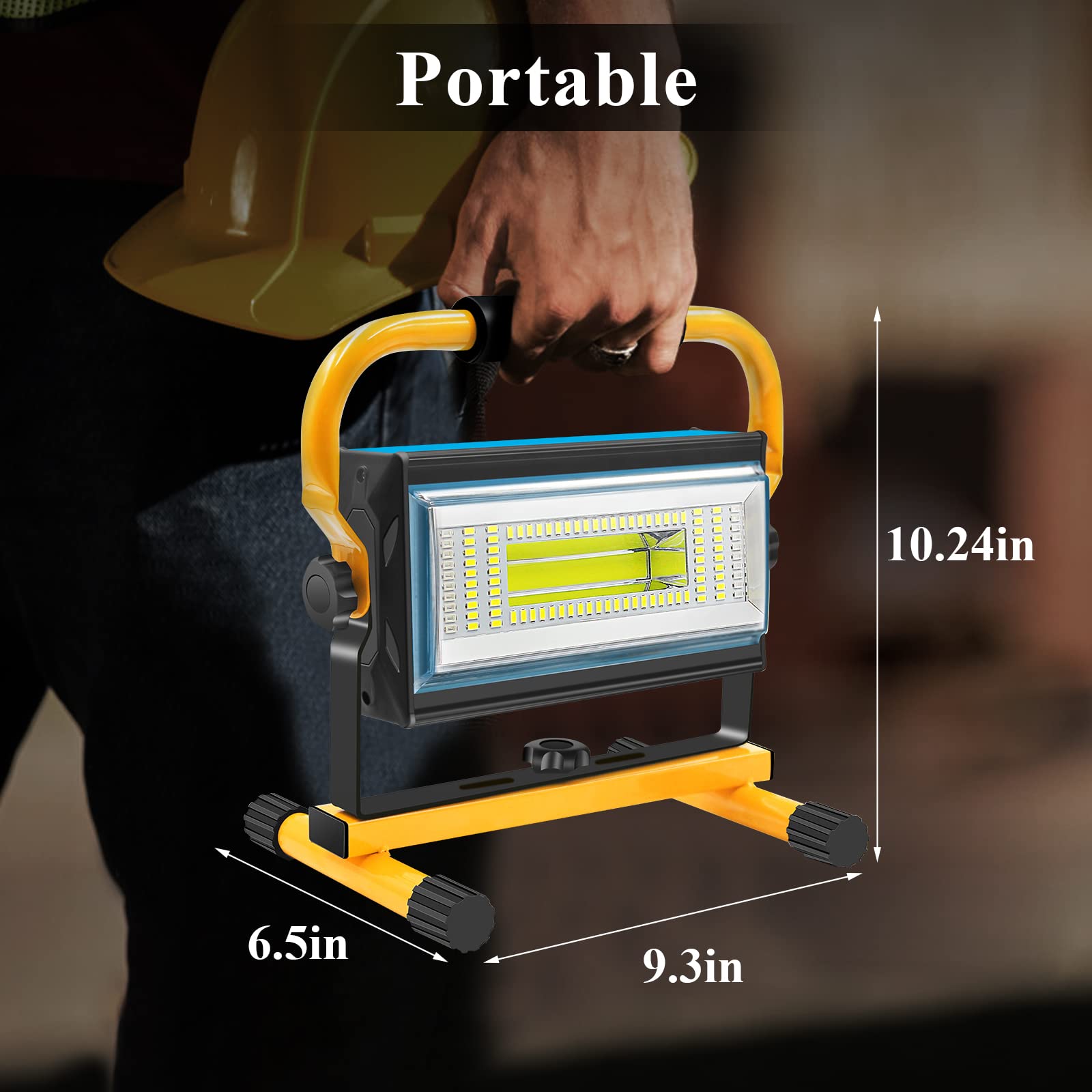 Tresda 360-degree rotating stand enables precise light placement for workshops