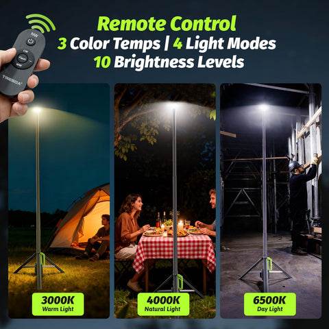 Ultra-light Tresda light with padded bag for easy transport