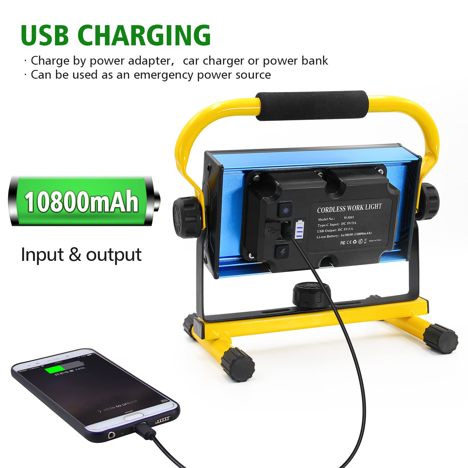 Tresda rechargeable battery pack provides long runtime for outdoor tasks