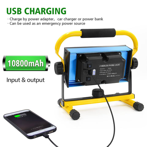 Tresda rechargeable battery pack provides long runtime for outdoor tasks